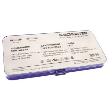 Schurter Non-Resettable Fuse Kit - 0034.9871 product image