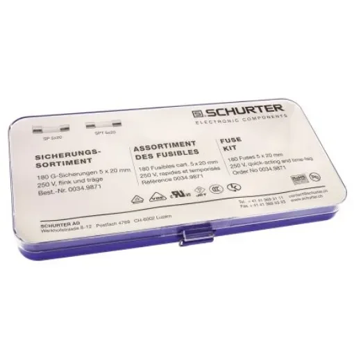 Schurter Non-Resettable Fuse Kit - 0034.9871 product image