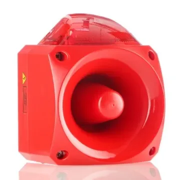 Klaxon Nexus Series Red Sounder Beacon, 110 V ac, 230 V ac, Wall Mount, 105dB at 1 Metre - PNC-0005 product image