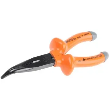 Penta MS13 Long Nose Pliers, 185 mm Overall, Bent Tip, VDE/1000V, 48mm Jaw - MS13RS- 185 product image