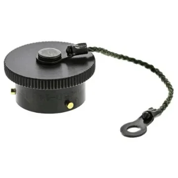 Amphenol Limited 62GB MIL-DTL-26482 Plug Dust Cap, Shell Size 14, with Zinc Cobalt Finish, Aluminium - 62GB-810-14 product image