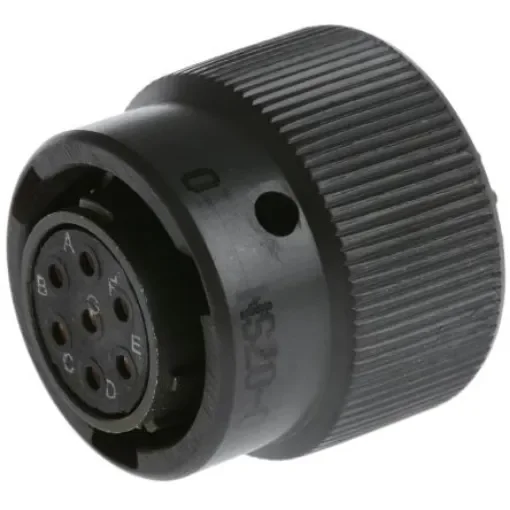 Amphenol Limited, 62GB 7 Way Cable Mount MIL Spec Circular Connector PlugOlive, Socket Contacts,Shell Size 10, Bayonet - 62GB-56T10-07SN product image