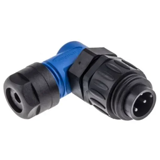 Amphenol Industrial Circular Connector, 3 + PE Contacts, Cable Mount, Plug, Male, IP67, Ecomate M Series - C01620K00310010 product image