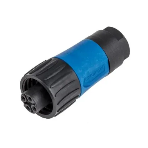 Amphenol Industrial Circular Connector, 3 + PE Contacts, Cable Mount, Socket, Female, IP67, Ecomate M Series - C01620D00311010 product image