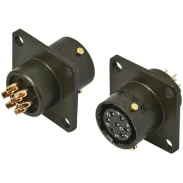 Amphenol Limited, 62GB 7 Way Box Mount MIL Spec Circular Connector ReceptacleOlive, Socket Contacts,Shell Size 10, - 62GB-12E10-07SN product image