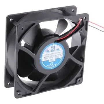RS PRO Axial Fan, 12 V dc, DC Operation, 124m³/h, 3W, 240mA Max, 120 x 120 x 38mm - 5415126 product image