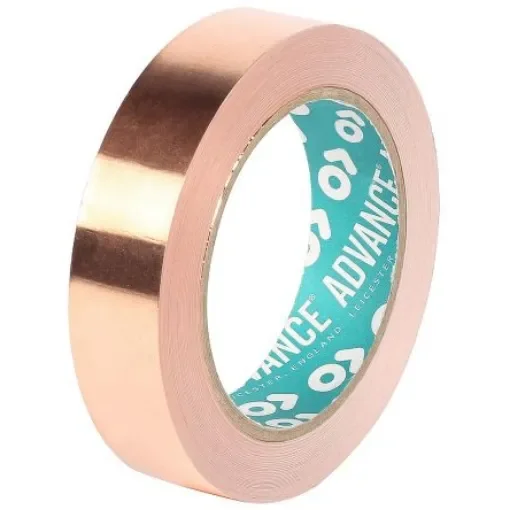 Advance Tapes AT525 Non-Conductive Metallic Tape, 19mm x 33m - 5425476 product image