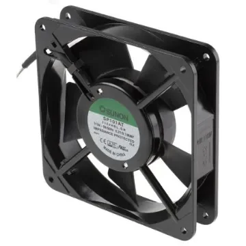 Sunon SP Series Axial Fan, 115 V ac, AC Operation, 136m³/h, 18W, 190mA Max, 120 x 120 x 25mm - SP101AT/1122HBL.GN product image