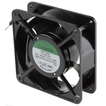 Sunon SP Series Axial Fan, 115 V ac, AC Operation, 132.6m³/h, 11W, 110mA Max, 120 x 120 x 38mm - SP103A/1123LBL.GN product image