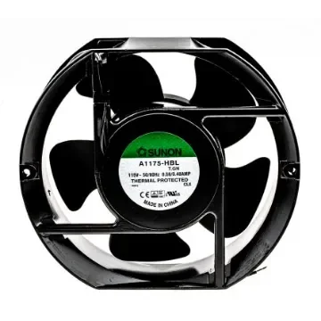 Sunon A1175 Series Axial Fan, 115 V ac, AC Operation, 302m³/h, 36W, 480mA Max, 172 x 150 x 51mm - A1175HBLTGN product image