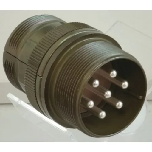 JAE, Copper Alloy 4 Way Cable Mount MIL Spec Circular Connector Receptacle, Pin Contacts,Shell Size 14S - N/MS3101B14S-2P product image