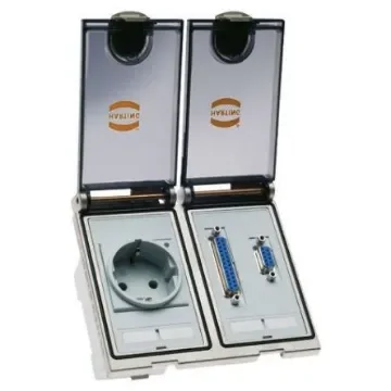 HARTING Cable Gland, Han Port Series , For Use With Heavy Duty Power Connectors - 39500000200 product image