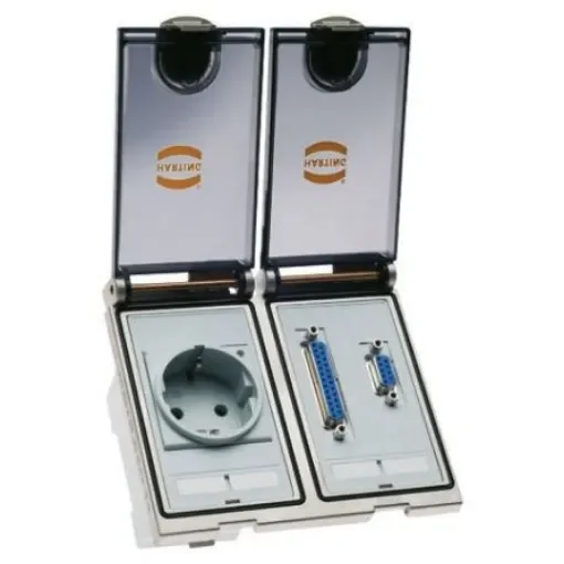 HARTING Cable Gland, Han Port Series , For Use With Heavy Duty Power Connectors - 39500000200 product image