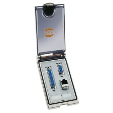 HARTING Single Frame Plastic, Han Port Series , For Use With Heavy Duty Power Connectors - 39500000100 product image