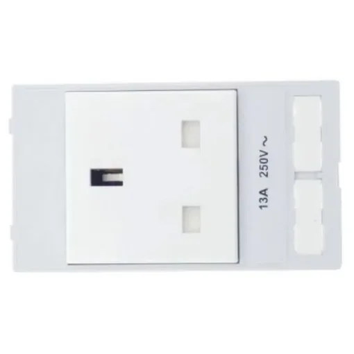 HARTING UK Mains Connector, 13A Grey, Panel Mount Screw, 250 V - 39500010006 product image