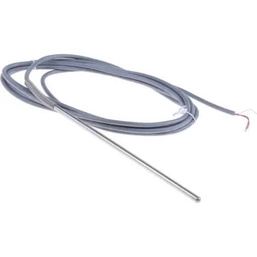 Correge PT100 RTD Sensor, 6mm Dia, 200mm Long, 3 Wire, Probe, Classe A +200°C Max - D05971 product image