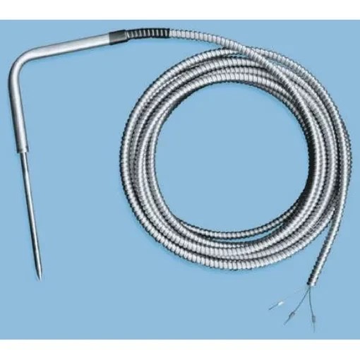 Correge PT100 RTD Sensor, 8mm Dia, 100mm Long, 2 x 3 Wire, 1/2 GCY, Classe B +250°C Max - D05980 product image