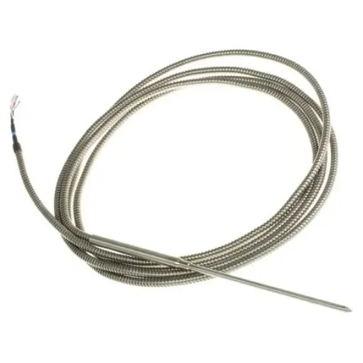 Correge PT100 RTD Sensor, 6mm Dia, 300mm Long, 2 x 3 Wire, Probe, Classe B +250°C Max - D05981 product image