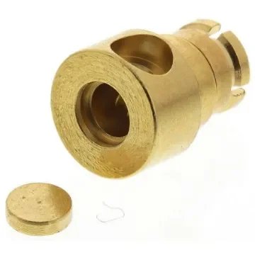 Radiall, Plug Cable Mount SMP Connector, 50O, Solder Termination, Right Angle Body - R222152000W product image