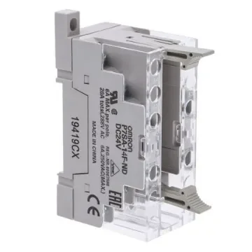 Omron P7SA 14 Pin 24V dc DIN Rail Relay Socket, for use with G7SA Series - P7SA-14F-ND DC24 product image