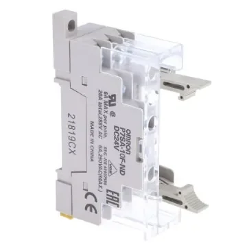 Omron P7SA 10 Pin 24V dc DIN Rail Relay Socket, for use with G7SA Series - P7SA-10F-ND DC24 product image