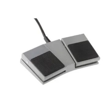 Herga General Purpose Momentary Foot Switch - 16 SWG Mild Steel Case Material, 2 X SPSTN/O, 3 A@ 24 V dc, 3 A@ 250 V ac - 6289-SB product image