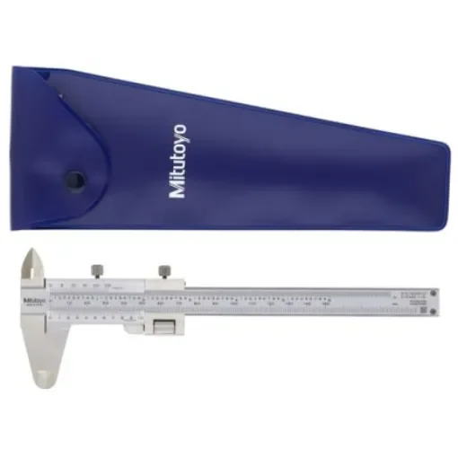 Mitutoyo 130mm, 5in Vernier Caliper 0.02 mm Resolution, Imperial, Metric - 532-119 product image