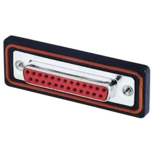 HARTING 25 Way Panel Mount D-sub Connector Plug - 09675257615 product image
