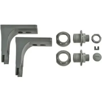 Werma IP65 Rated Grey 1 High Mounting Bracket for use with 190, 890 Traffic Light Beacons - 975.890.33 product image