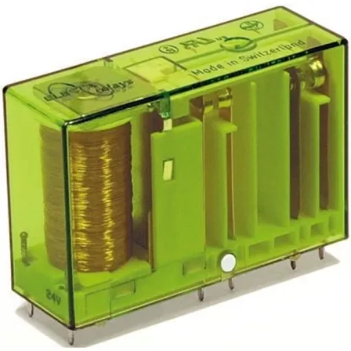 Elesta PCB Mount Force Guided Relay, 24V dc Coil Voltage, 4 Pole, 3NO/1NC - SIR 312P 24VDC product image