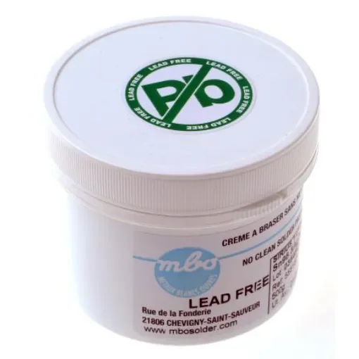 MBO Paste Lead Free Solder, 217°C Melting Point - CRÈME SN96.5 AG3 CU0.5 SIRIUS 1 LF - POT DE 500G product image