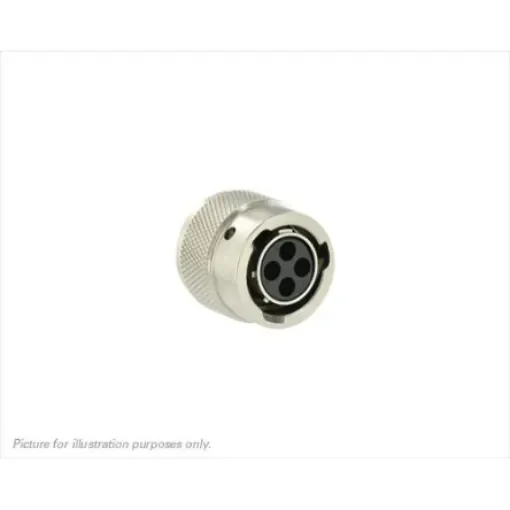 Souriau Sunbank by Eaton, UTO 4 Way Cable Mount MIL Spec Circular Connector Plug, Socket Contacts - UT06104SH product image