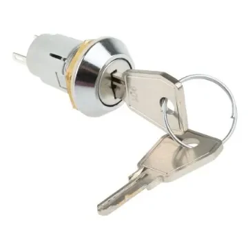 Lorlin IP66, IP67 Key Switch, SPDT, 5 A @ 115 V ac 2-Way Common-Key - WRL-5-E-S-2 product image