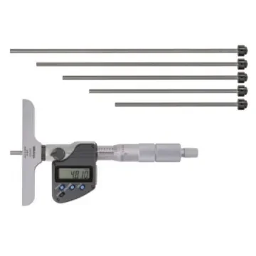 Mitutoyo 329-350-30 150mm  Imperial & Metric Depth Gauge, Stainless Steel, 500g product image