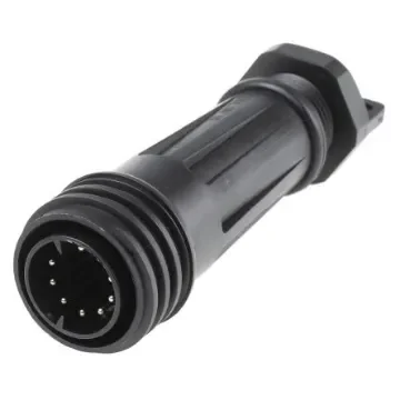 Bulgin Circular Connector, 10 Contacts, Cable Mount, Plug, Male, IP68, Buccaneer 900 Series - PXA921/10/P product image