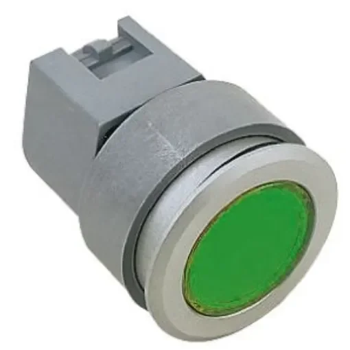 EAO Green Momentary Push Button Head - 704.012.518 product image