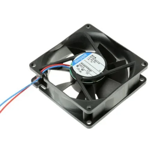 ebm-papst 8400 N Series Axial Fan, 24 V dc, DC Operation, 33m³/h, 700mW, 30mA Max, 80 x 80 x 25mm - 8414NL product image