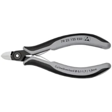Knipex Knipex ESD Safe Precision Diagonal Cutter - 79 22 125 ESD product image