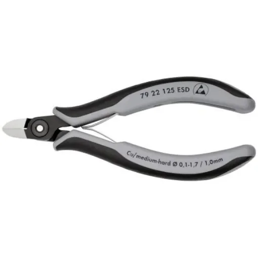 Knipex Knipex ESD Safe Precision Diagonal Cutter - 79 22 125 ESD product image