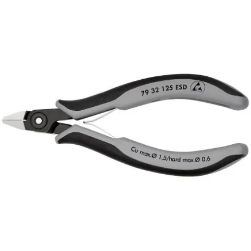 Knipex Knipex ESD Safe Precision Diagonal Cutter - 79 32 125 ESD product image