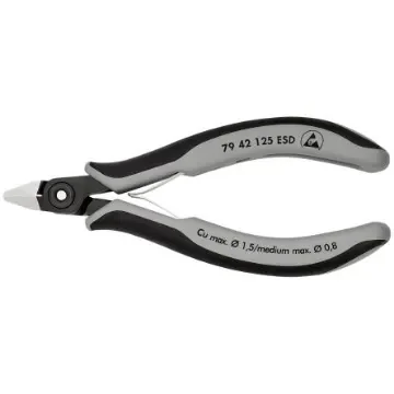Knipex Knipex ESD Safe Precision Diagonal Cutter - 79 42 125 ESD product image