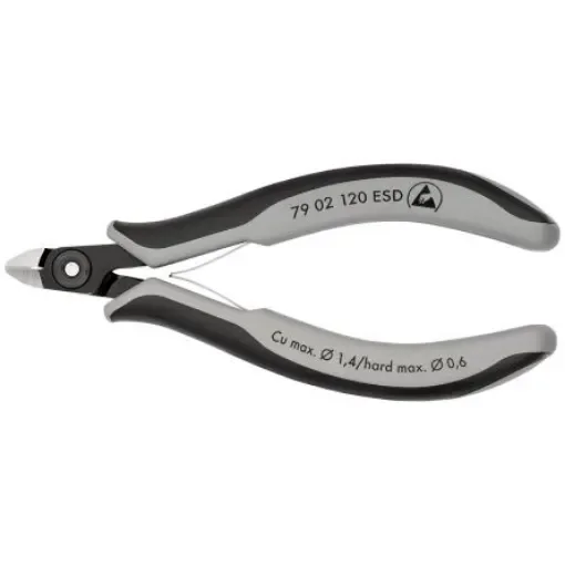 Knipex Knipex ESD Safe Precision Diagonal Cutter - 79 02 120 ESD product image
