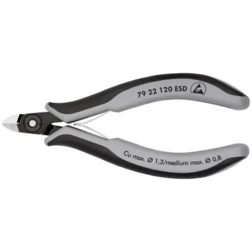 Knipex Knipex ESD Safe Precision Diagonal Cutter - 79 22 120 ESD product image