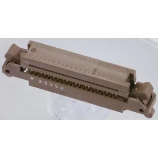 KEL Corporation 8925E Series Right Angle Cable Mount PCB Socket, 50-Contact, 2-Row, 1.27mm Pitch, IDT Termination - 8925E-050-179-F product image