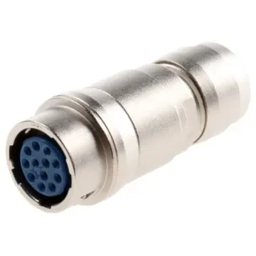Hirose Circular Connector, 12 Contacts, Cable Mount, Miniature Connector, Socket, Female, HR10 Series - HR10-10J-12S(73) product image