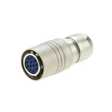Hirose Circular Connector, 12 Contacts, Cable Mount, Miniature Connector, Plug, Female, HR10 Series - HR10-10P-12S (73) product image