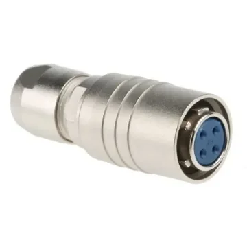 Hirose Circular Connector, 4 Contacts, Cable Mount, Miniature Connector, Plug, Female, HR10 Series - HR10-7P-4S(73) product image