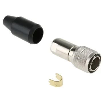 Hirose Circular Connector, 20 Contacts, Cable Mount, Miniature Connector, Plug, Male, HR10 Series - HR10A-13P-20P(73) product image