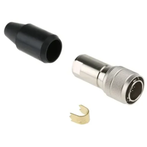 Hirose Circular Connector, 20 Contacts, Cable Mount, Miniature Connector, Plug, Male, HR10 Series - HR10A-13P-20P(73) product image