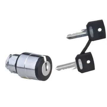 Schneider Electric Harmony XB4 3-position Key Switch Head, Spring Return Right to Centre, 22mm Cutout - ZB4BG08 product image